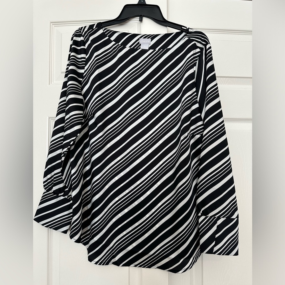 Chicos Boat Neck Top